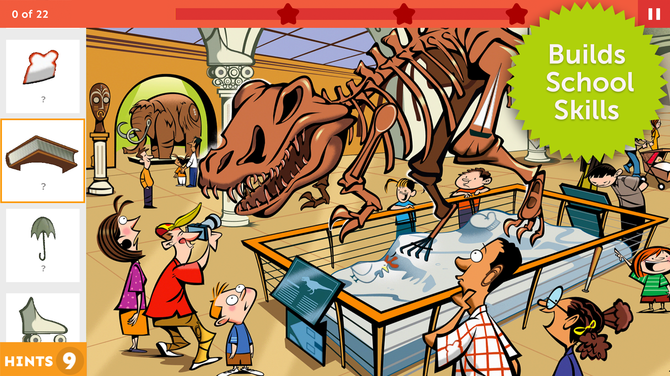 Hidden Pictures Puzzles Game Screenshot