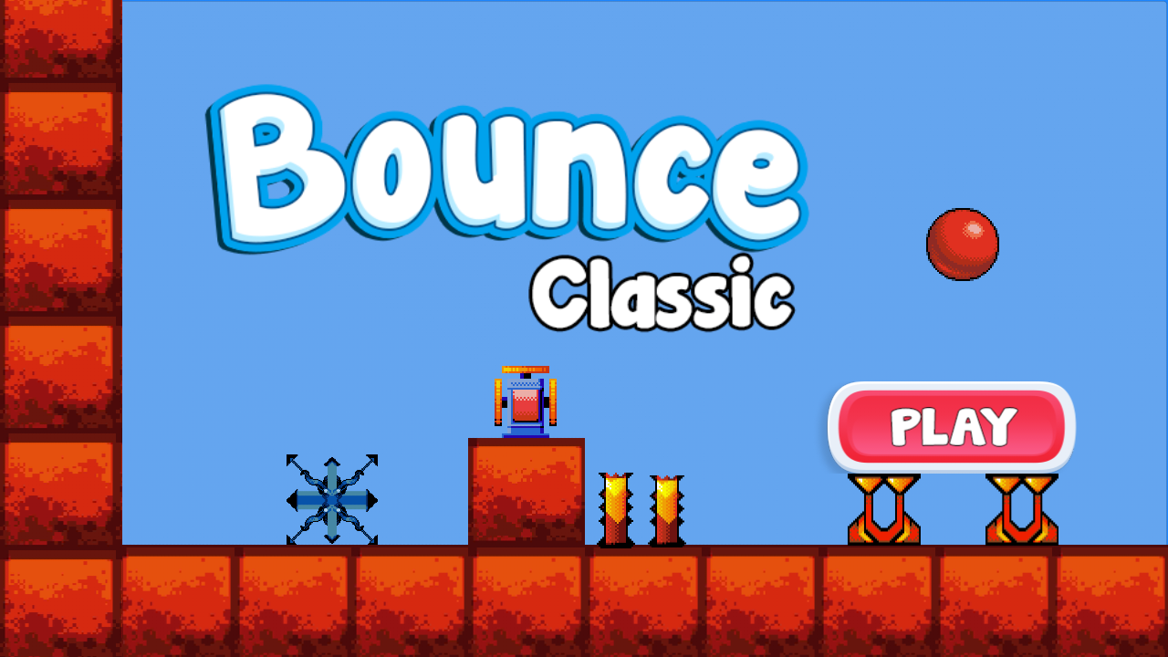 Скриншот игры Bounce Classic