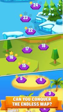 Ảnh chụp màn hình Mini Golf Star! Retro Spiel!