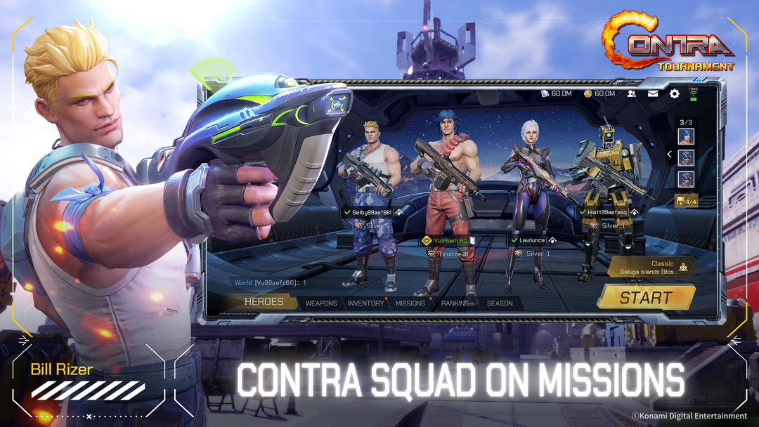 Contra: Tournament遊戲截圖