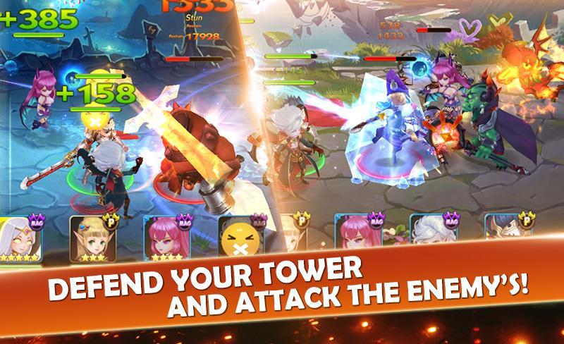 7 Paladins : 3D RPG x MOBA ภาพหน้าจอเกม