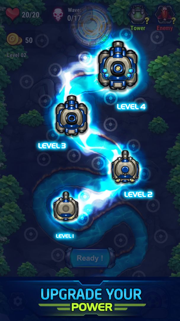 Screenshot of Tower Defense: Galaxy V