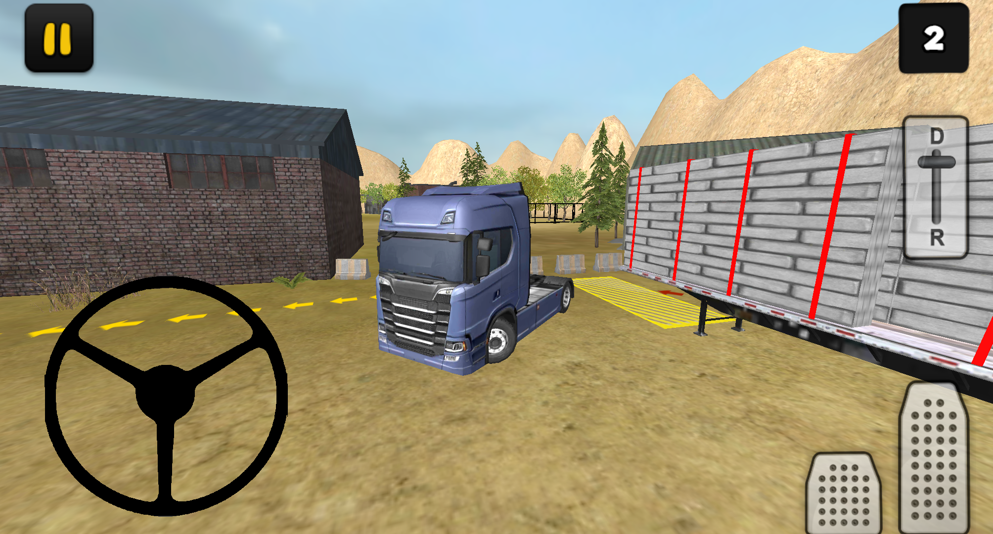 Construction Truck 3D: Prefab  Game Screenshot