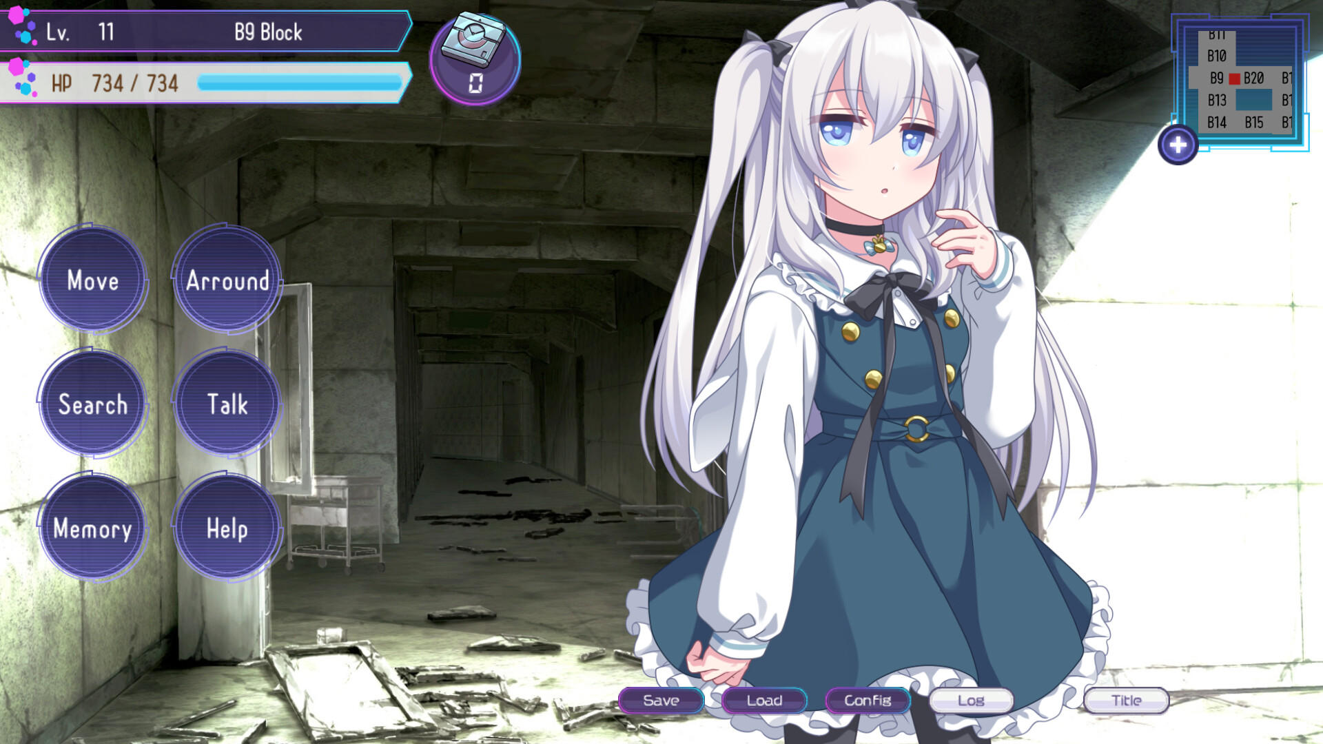 Captura de Tela do Jogo Tale of android after the Apocalypse