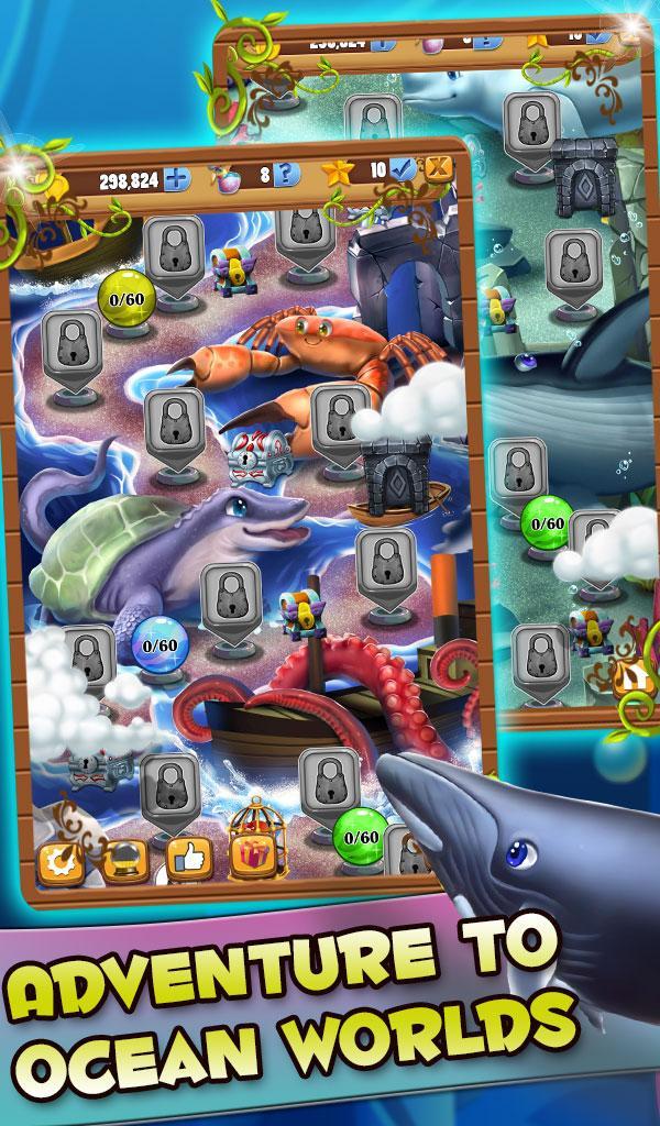 Bubble Pop - Ocean Adventure ภาพหน้าจอเกม
