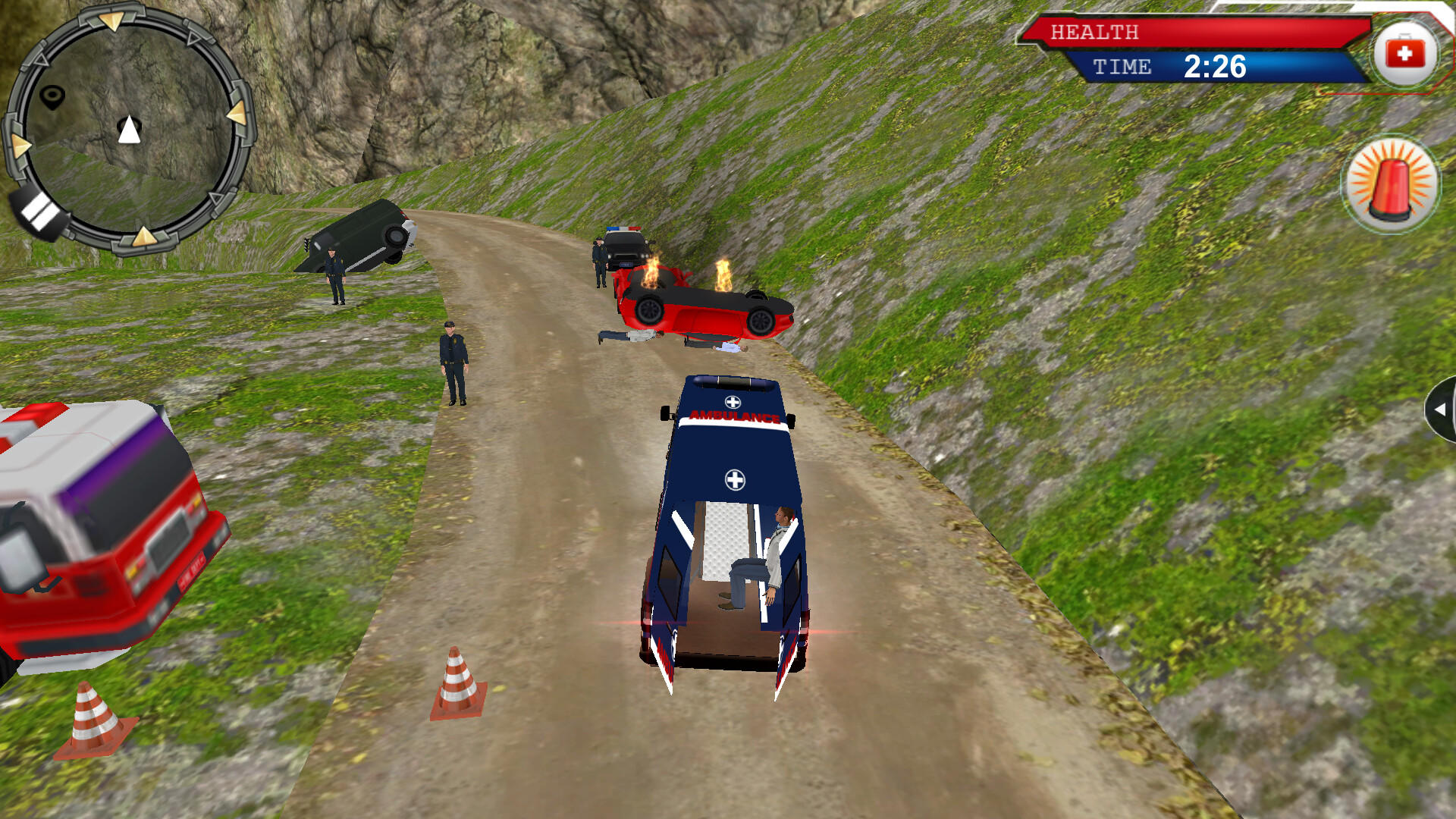 Screenshot 1 of អ្នកបើកបររថយន្តសង្គ្រោះបន្ទាន់ Simulator ២ 