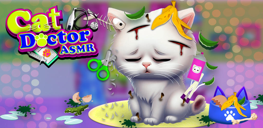 meu jogo de hospital de animais de estimação de simulador de gato fofo -  jogue uma aventura virtual gratuita de hospital de gato e gatinho