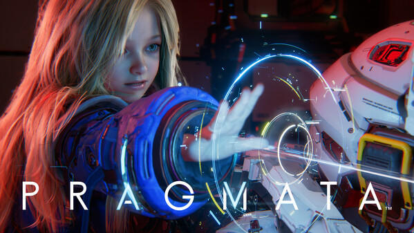 Screenshot of the video of PRAGMATA