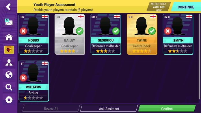 Screenshot of Football Manager 2020 Mobile