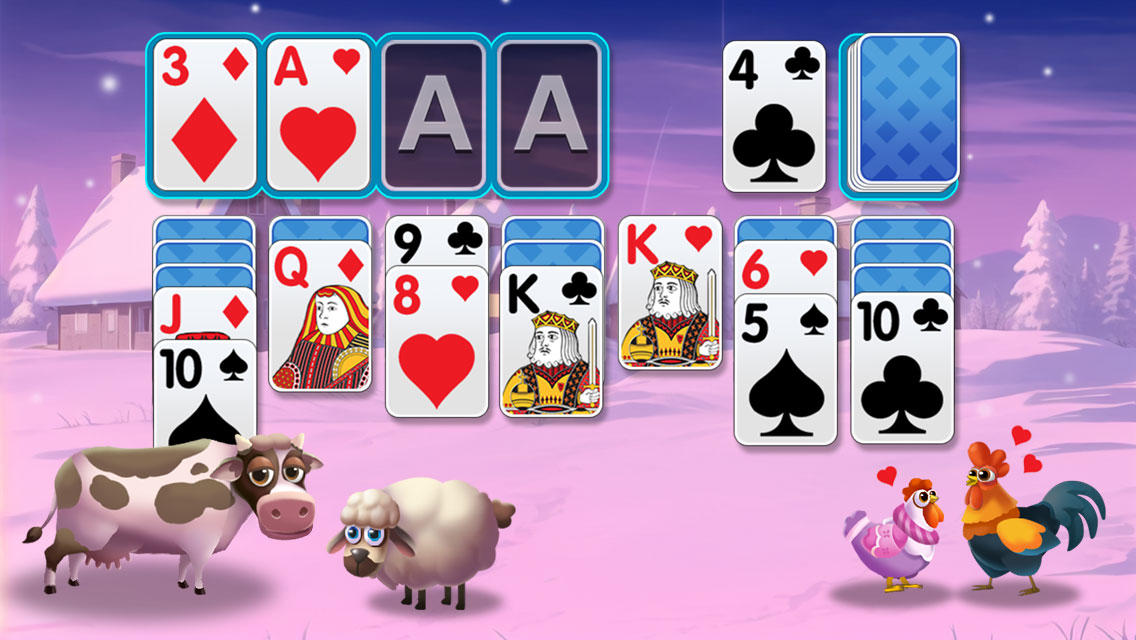 Screenshot of Solitaire Farm Card：Klondike