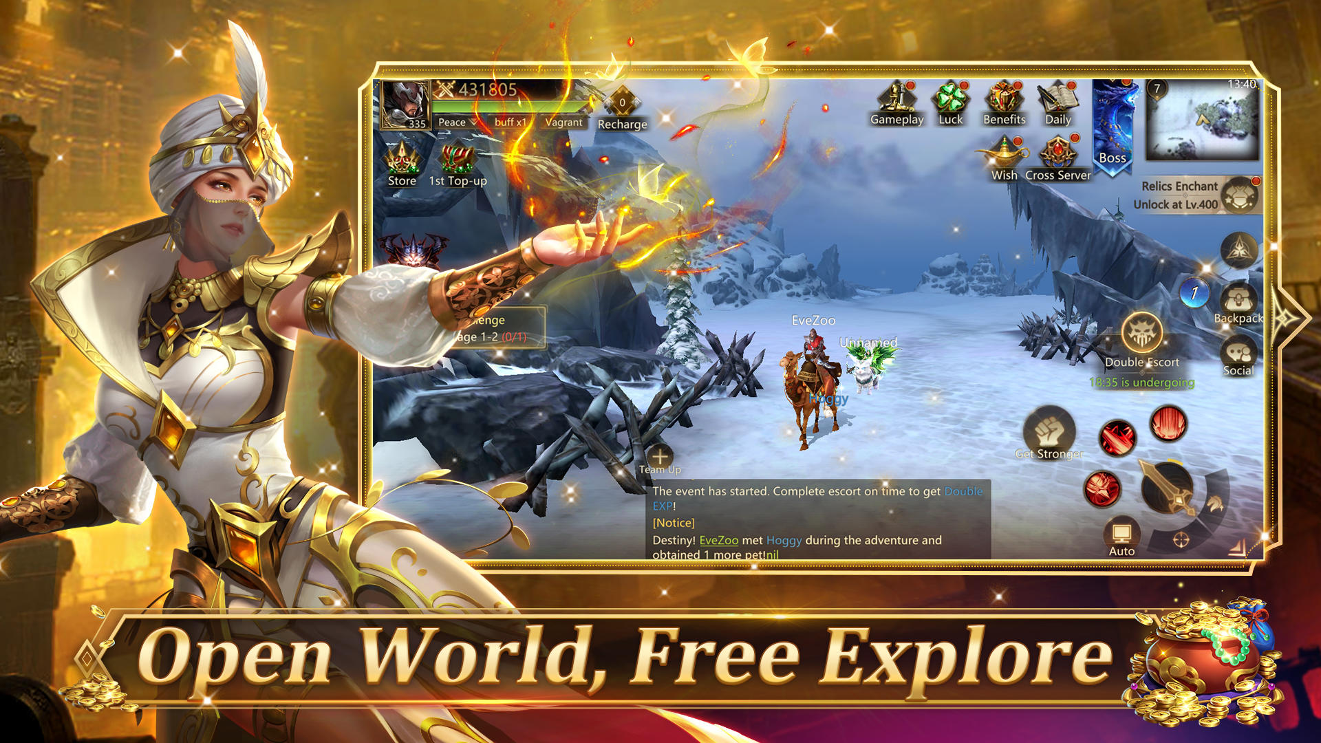 Cuplikan Layar Game Age of legends: Fury