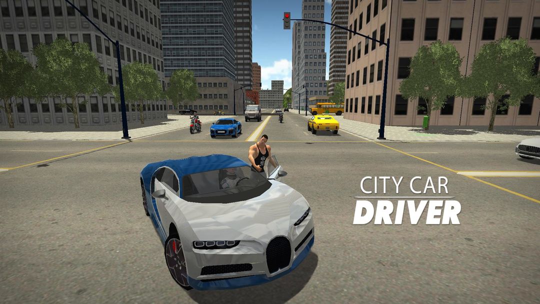 City Car Driver 2023 게임 스크린 샷