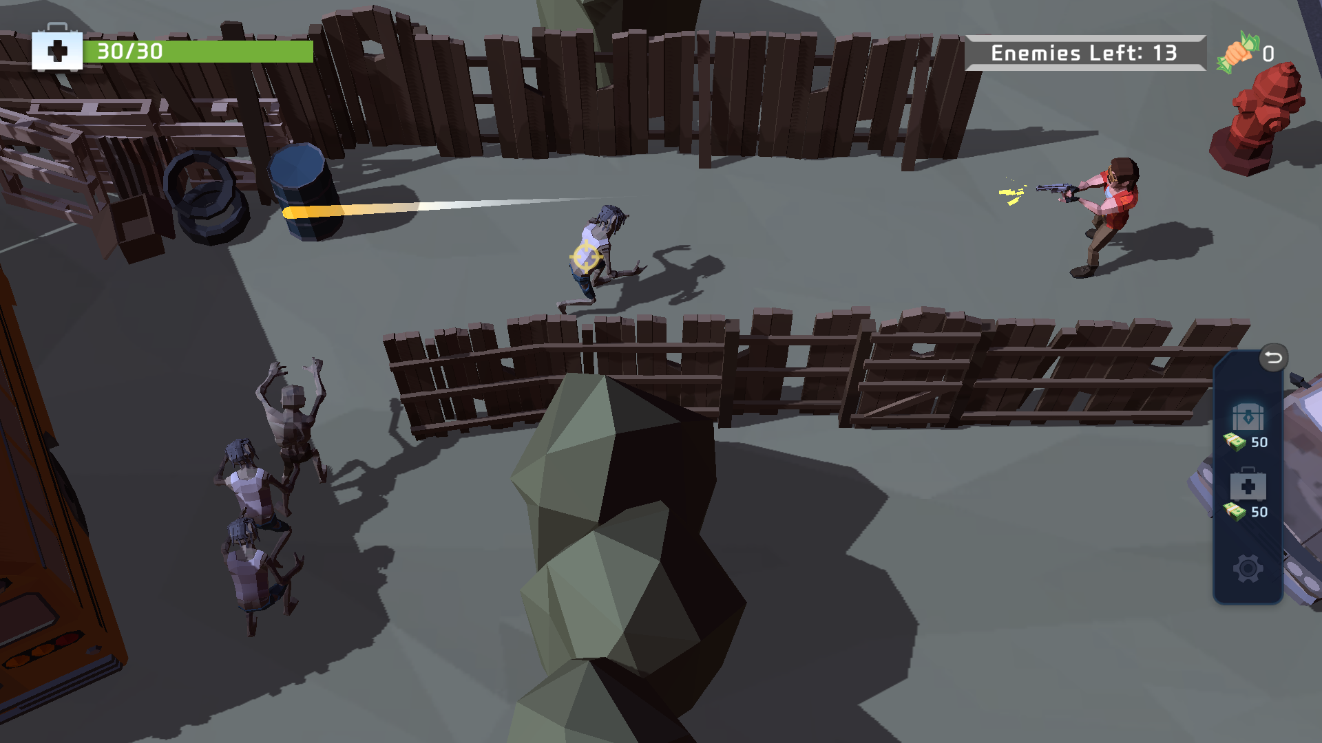 Legion of Zombie Terrors Game Screenshot