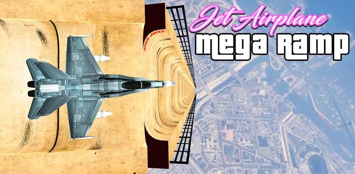 Banner of Jet Airplane on Mega Ramp: Mid Air Flying Stunts 1.0