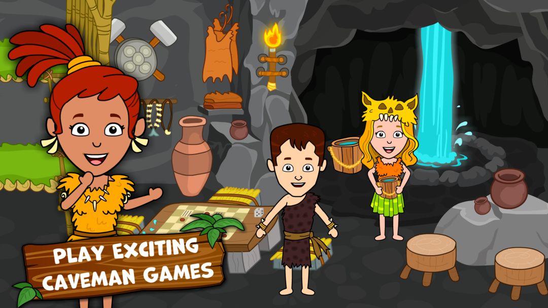 Caveman Games World for Kids ภาพหน้าจอเกม