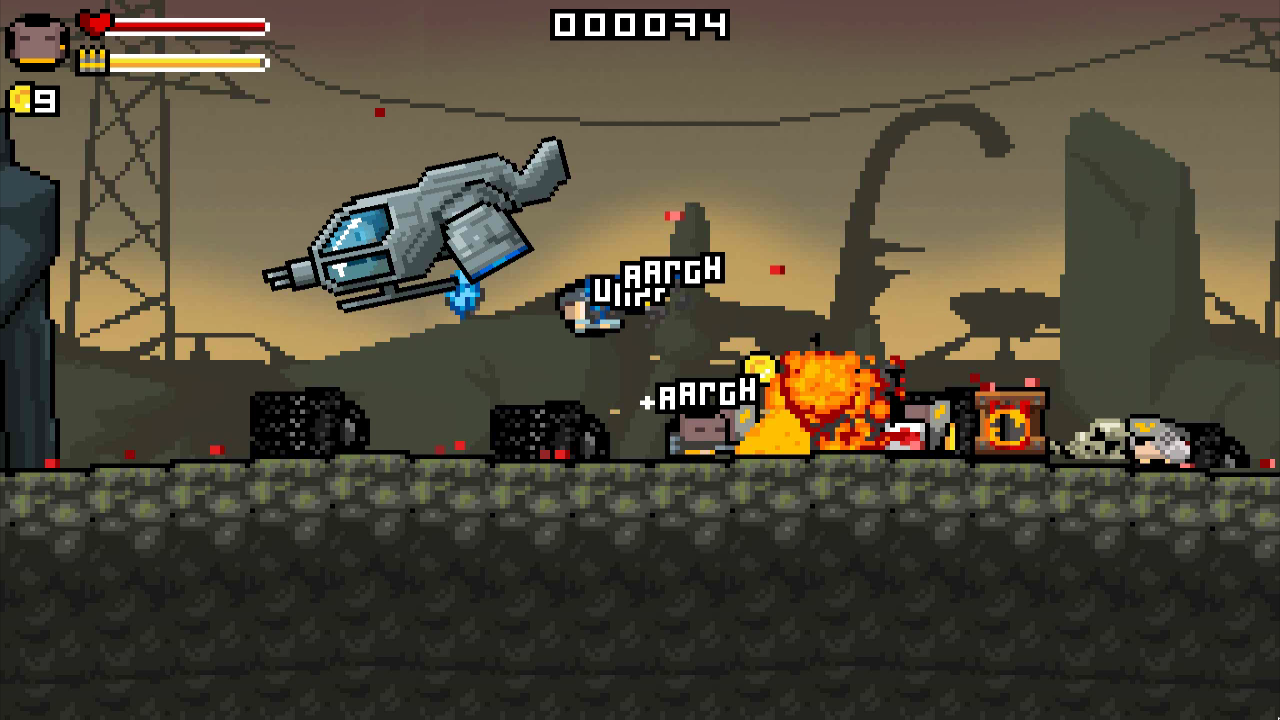 Gunslugs 2 Free ゲームのスクリーンショット