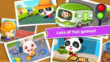 Cuplikan Layar Game Baby Panda's Dream Job