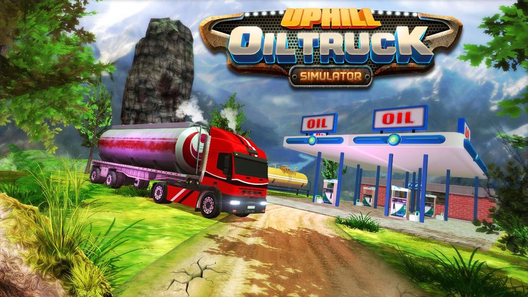 Uphill Oil Truck Simulator - Transporter 2018 screenshot game