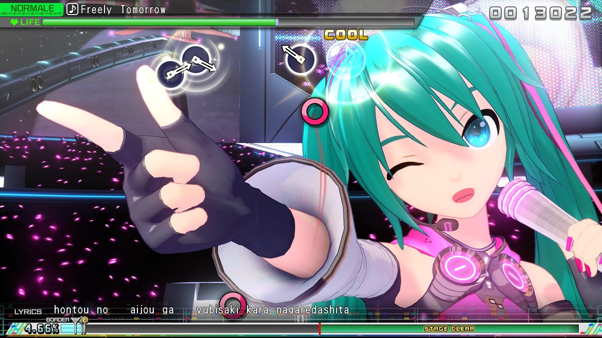 Screenshot 1 of Hatsune Miku: Project DIVA Mega Mix+ 