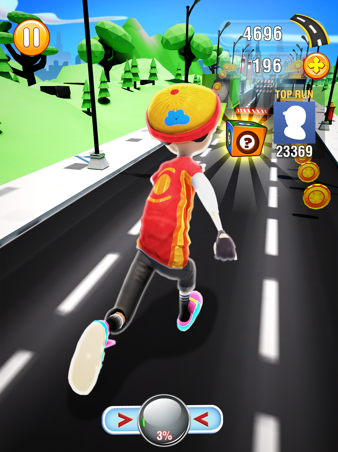 Screenshot 12 of Big City Runner 3D 
