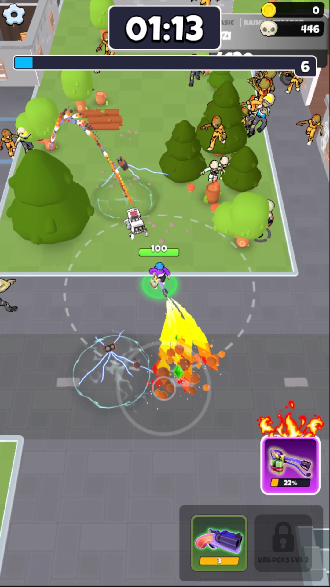 Horde Z: Zombies Attack! Game Screenshot