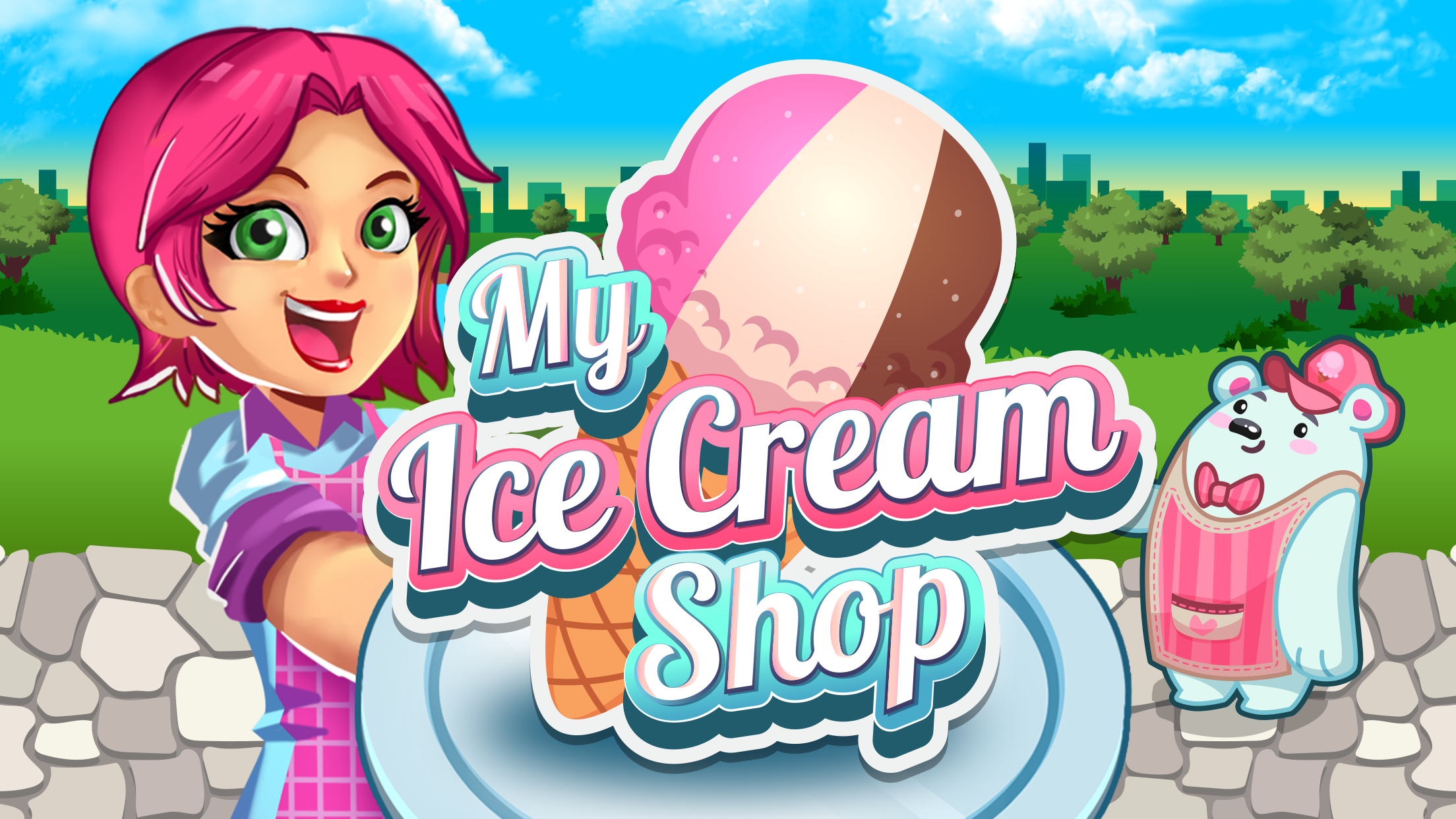Captura de Pantalla del Juego My Ice Cream Shop: Gestión