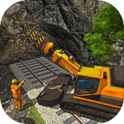 Railroad Tunnel Construction Sim: Train Games