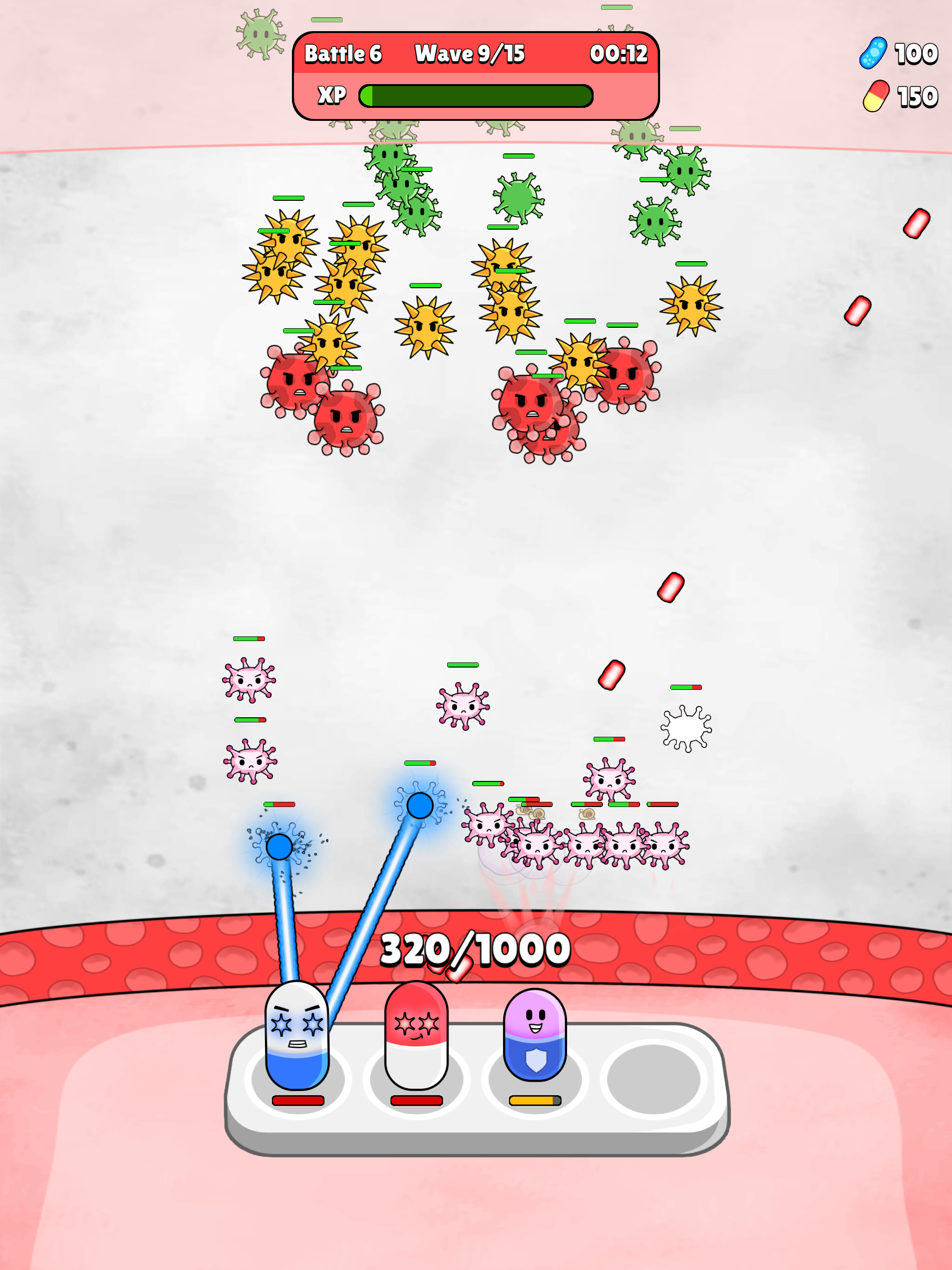 Screenshot of Pill Fortress