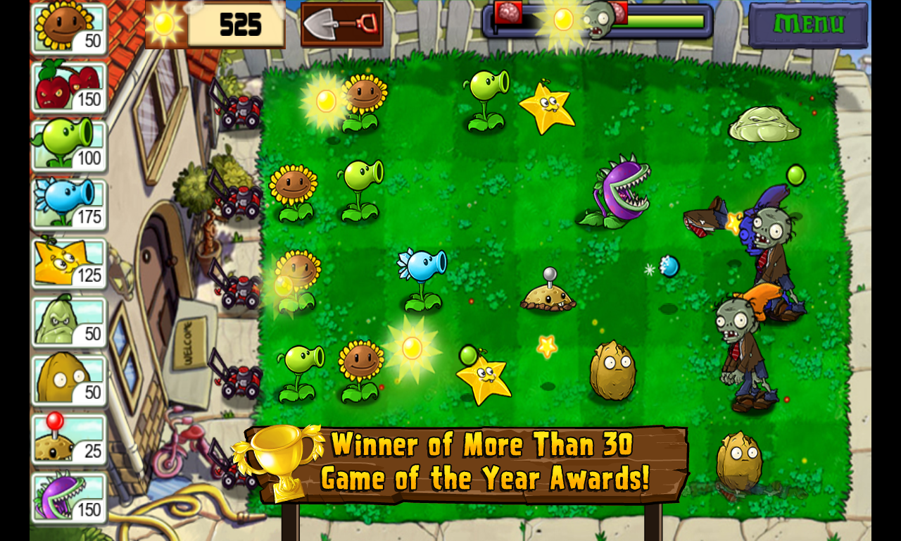 Screenshot 1 of Plantas contra Zombies™ 