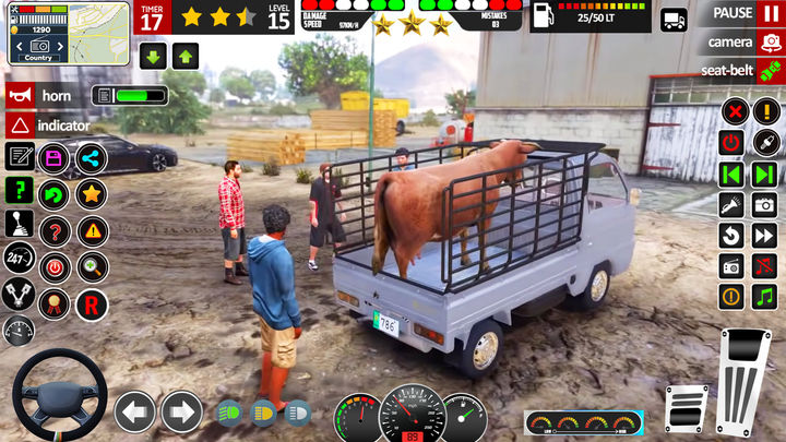 Cuplikan Layar Game US Animal Truck Game Simulator