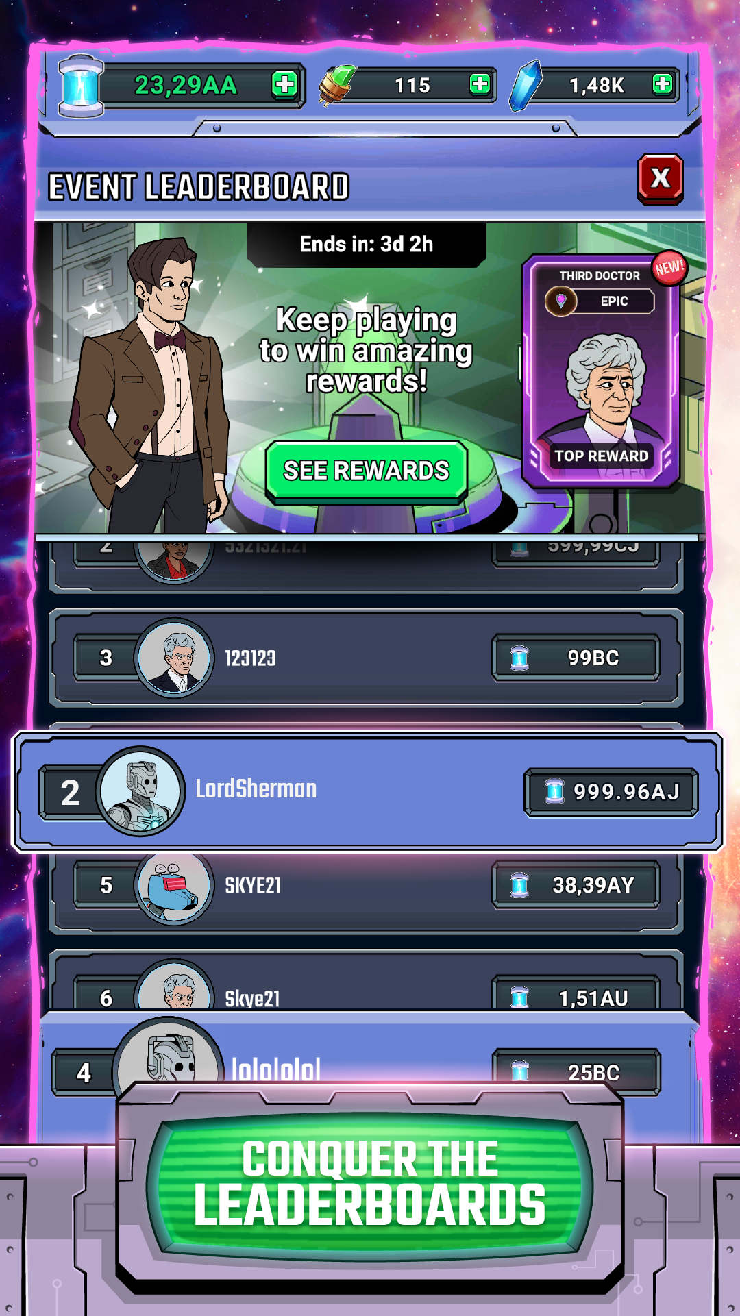 Doctor Who: Lost in Time Game Screenshot
