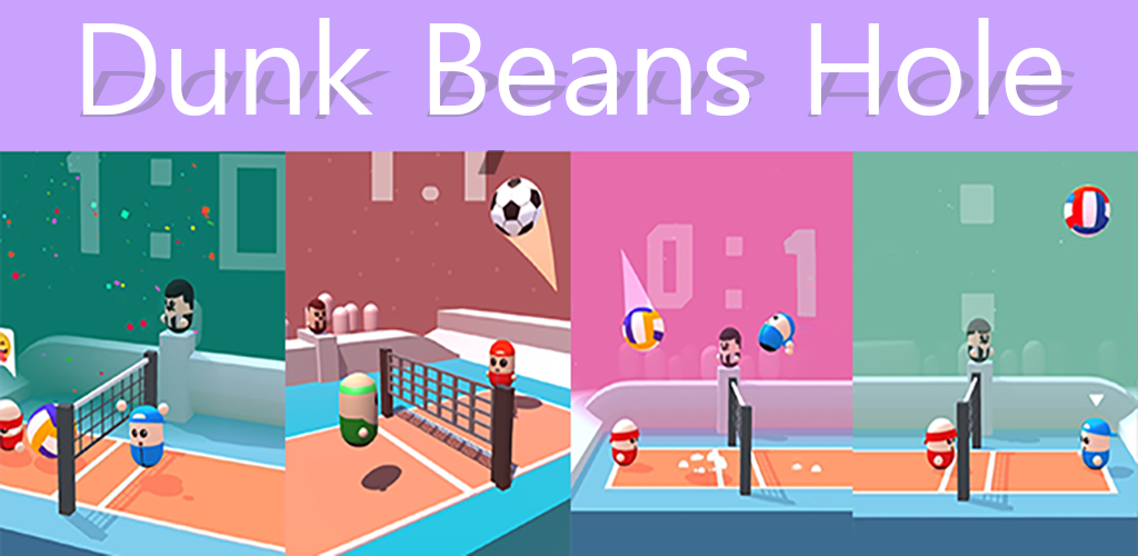 Banner of Dunk Beans Hole 3D Color - Hyper Casual Game 0.2