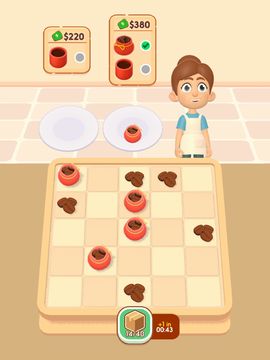 Merge Restaurant Tycoon Game Screenshot