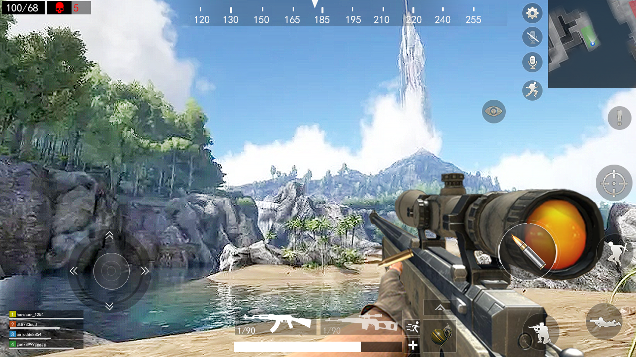 Screenshot 1 of माउंटेन शूटिंग स्नाइपर 2.0.3