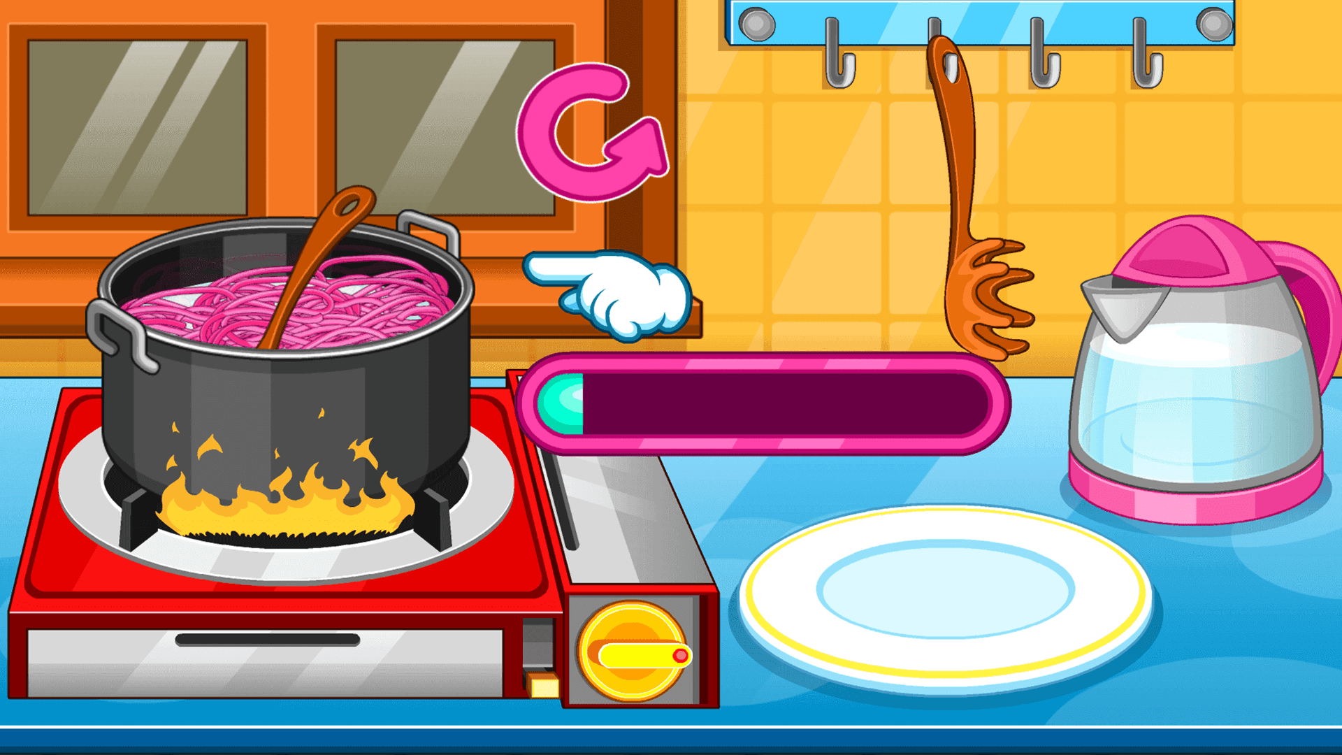Cook Baked Lasagna Game Screenshot