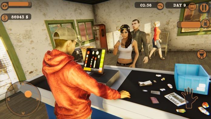 My Gas Station Market Sim Game Screenshot