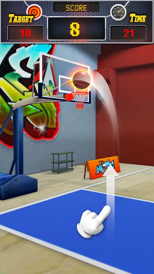 Screenshot of Basketball 3D