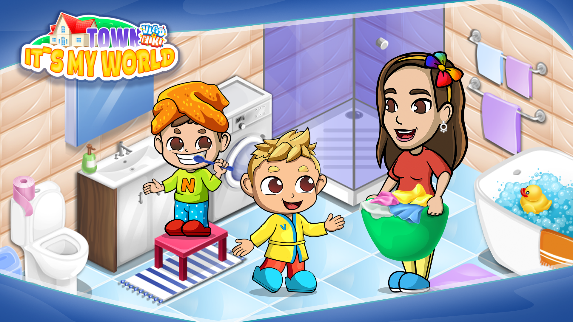 Скриншот игры Vlad&Niki Town. It's my World