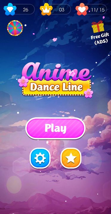 Screenshot 1 of Anime Dance Line - Music Game 2019 