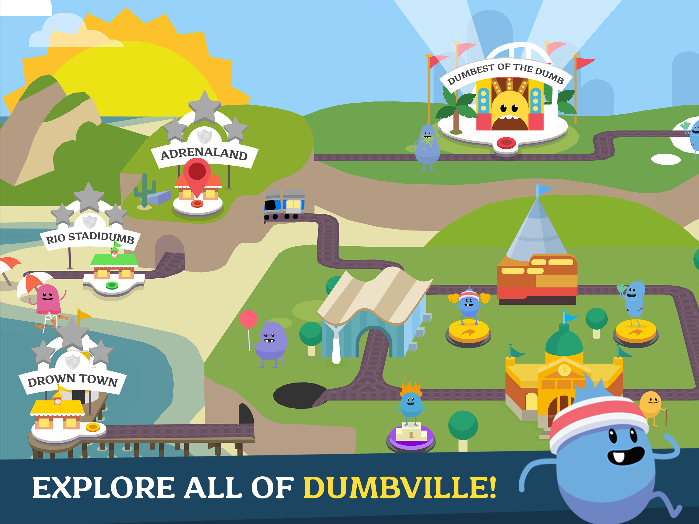 Скриншот игры Dumb Ways to Die 2: The Games