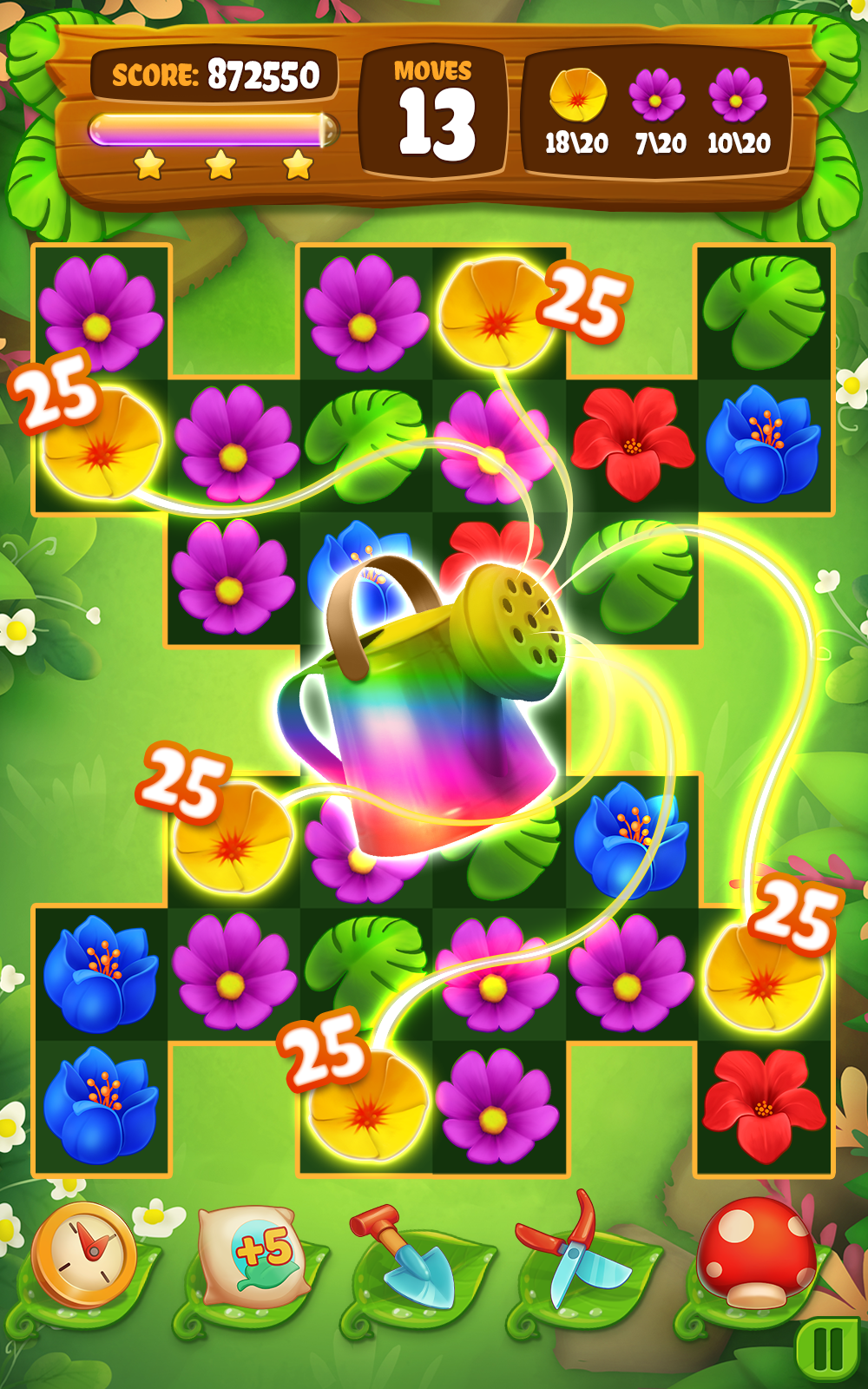 Captura de Tela do Jogo Bloom Mania