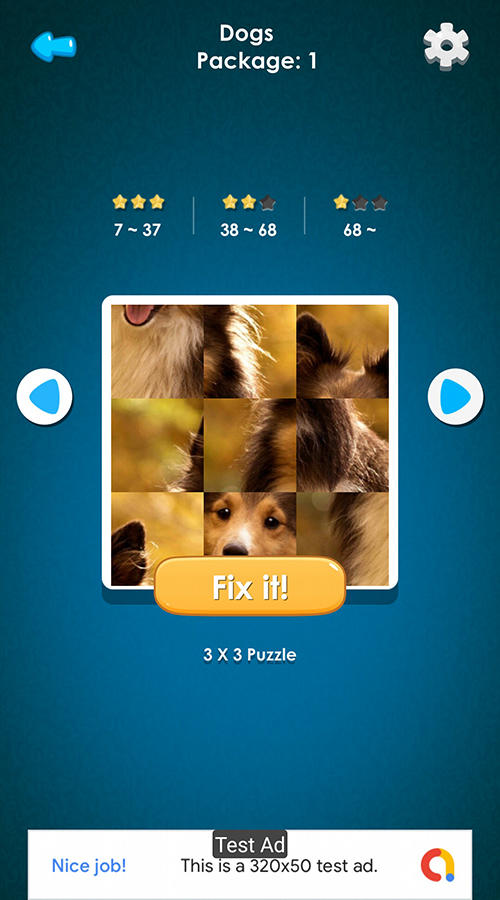 Slide Puzzles HD Puzzle Games 게임 스크린샷