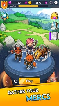 Squad Match - Puzzle Heroes Game Screenshot