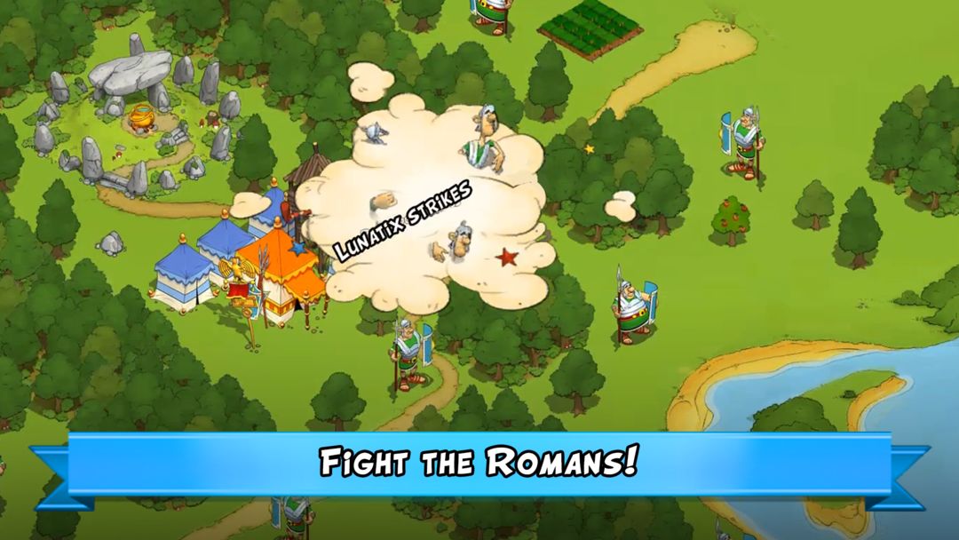 Asterix and Friends screenshot game