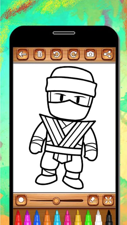 Jogos de Colorir Stumble Guys versão móvel andróide iOS apk baixar  gratuitamente-TapTap