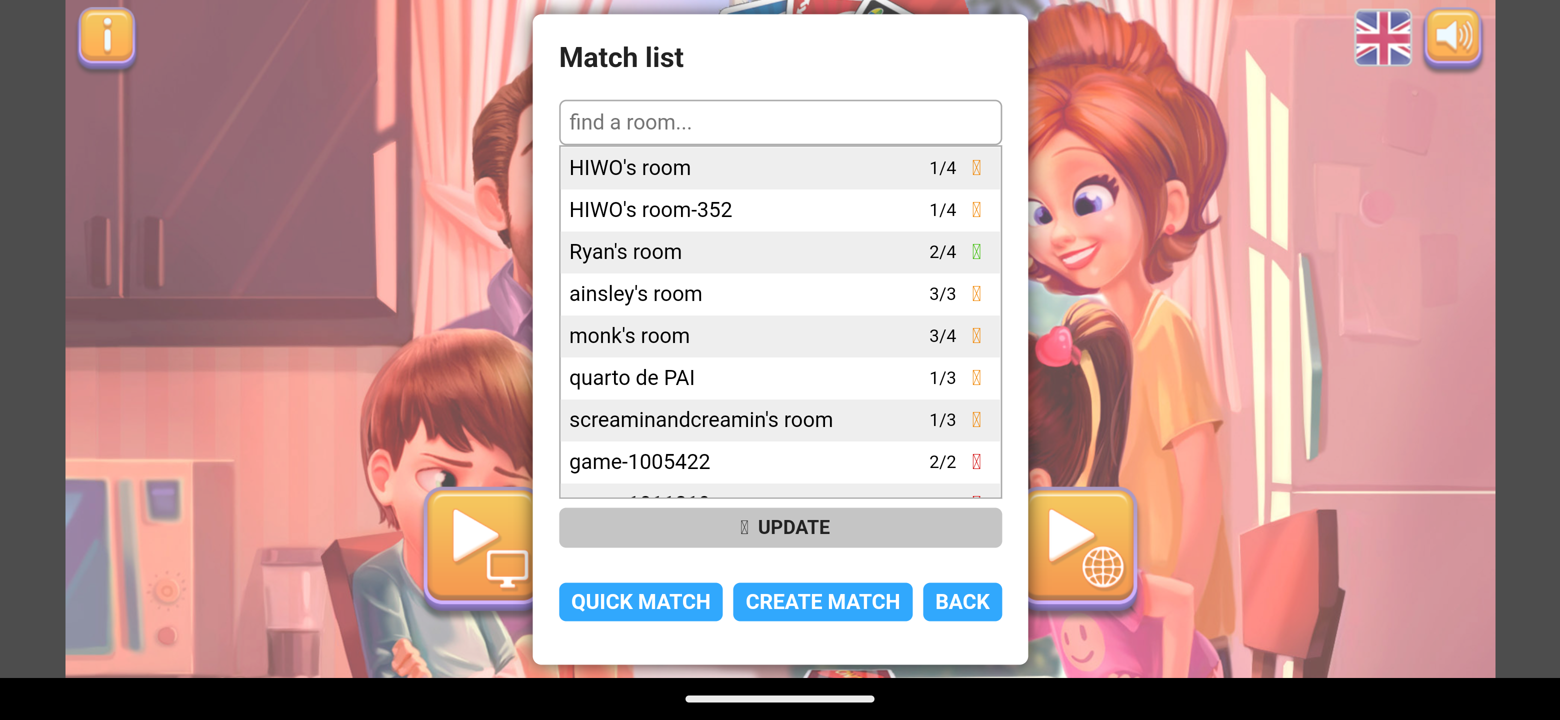 Screenshot of Uno With Friend