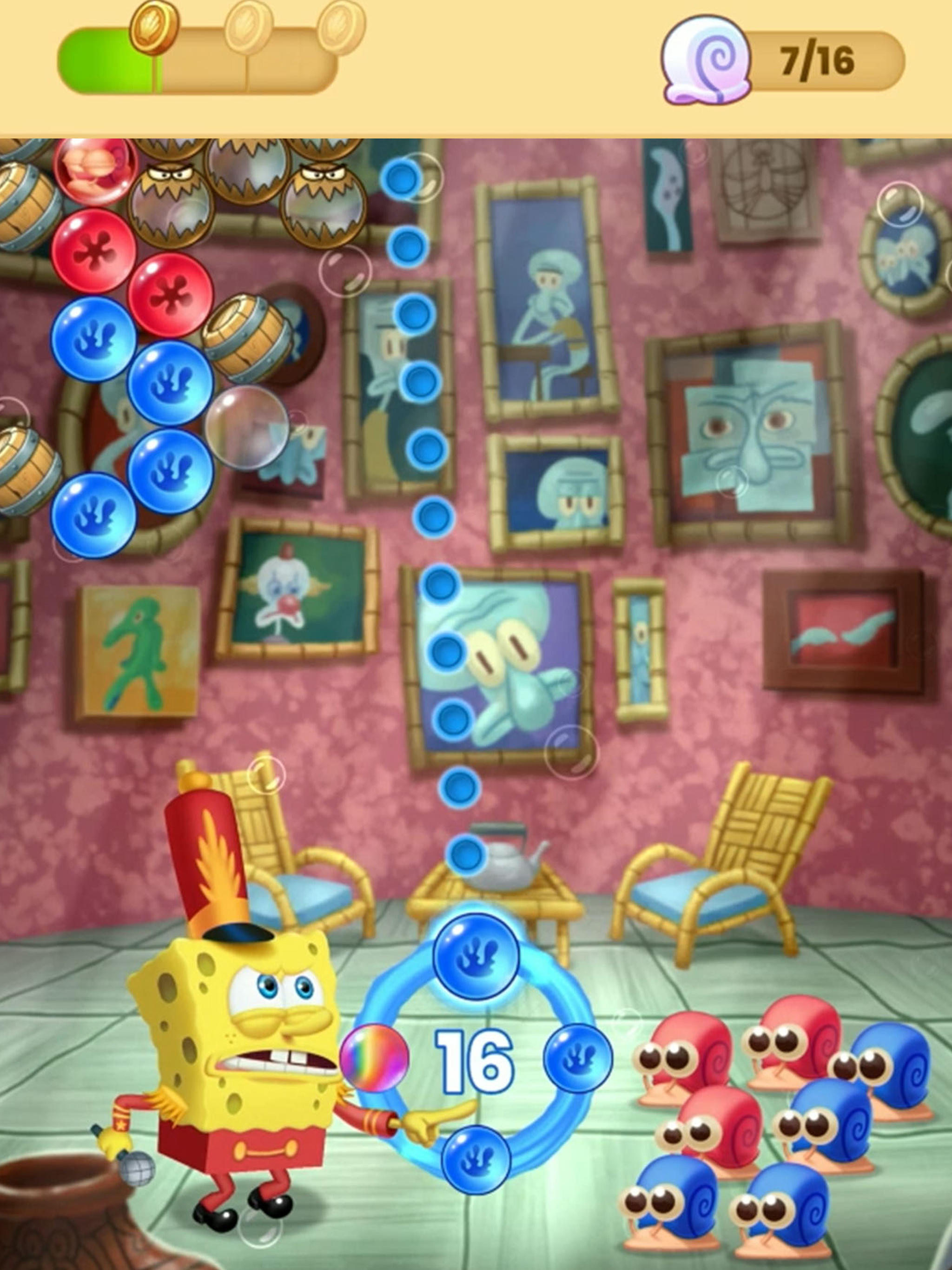 SpongeBob: Bubble Pop NETFLIX Game Screenshot