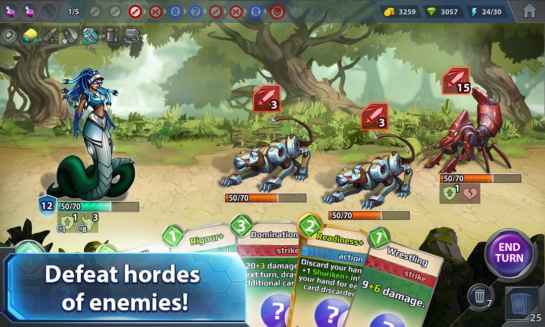 Screenshot of Heroes' Journey