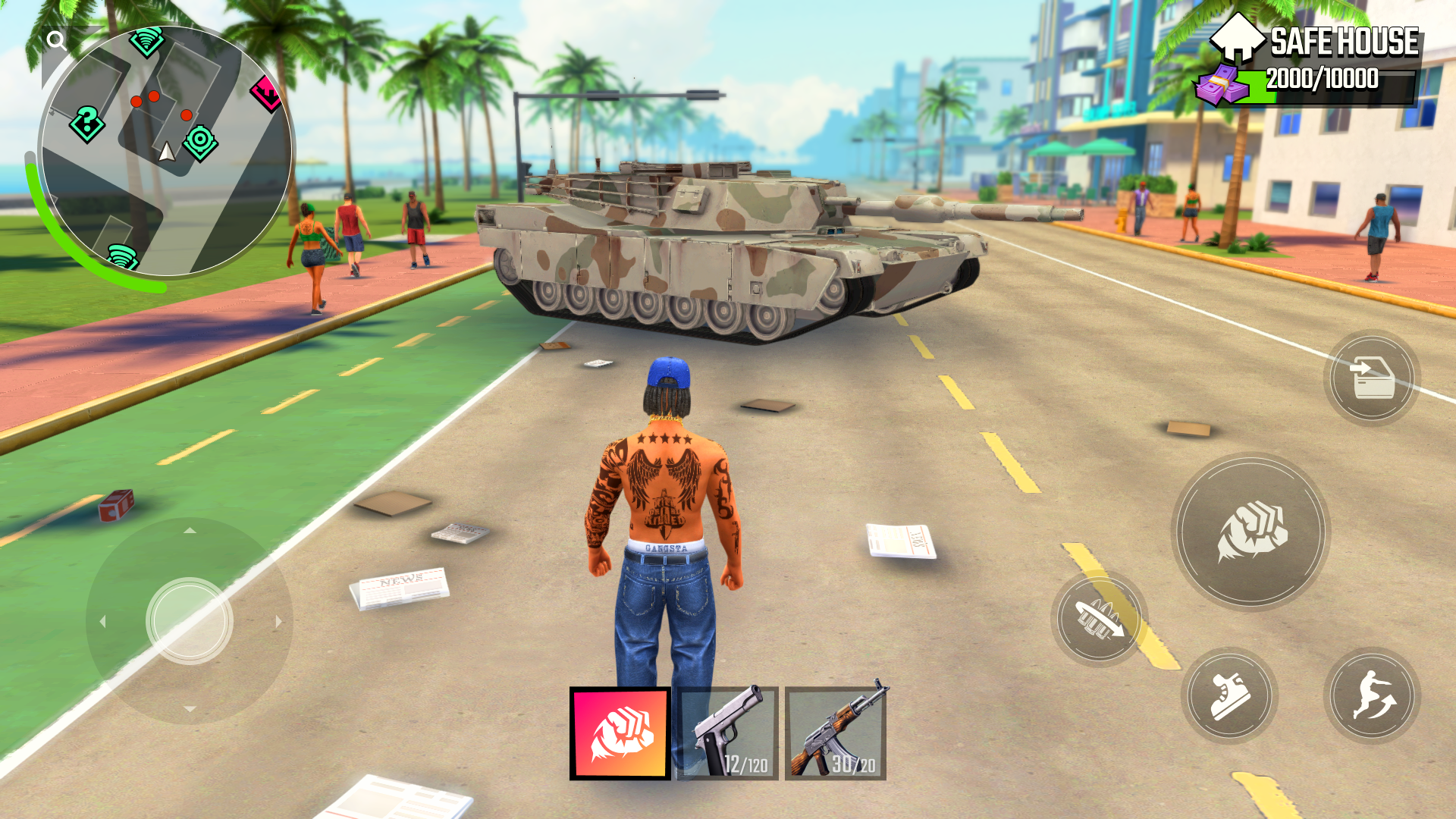 Gangs Fighter Game Screenshot