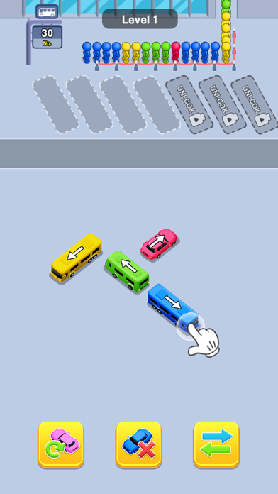 Traffic Jam: Hop On! Game Screenshot